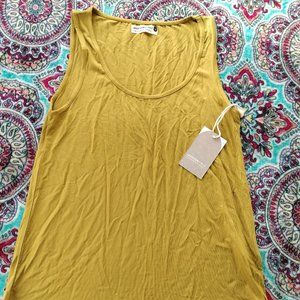 NWT Jackson Rowe Olive Green Basic Tank Size Small